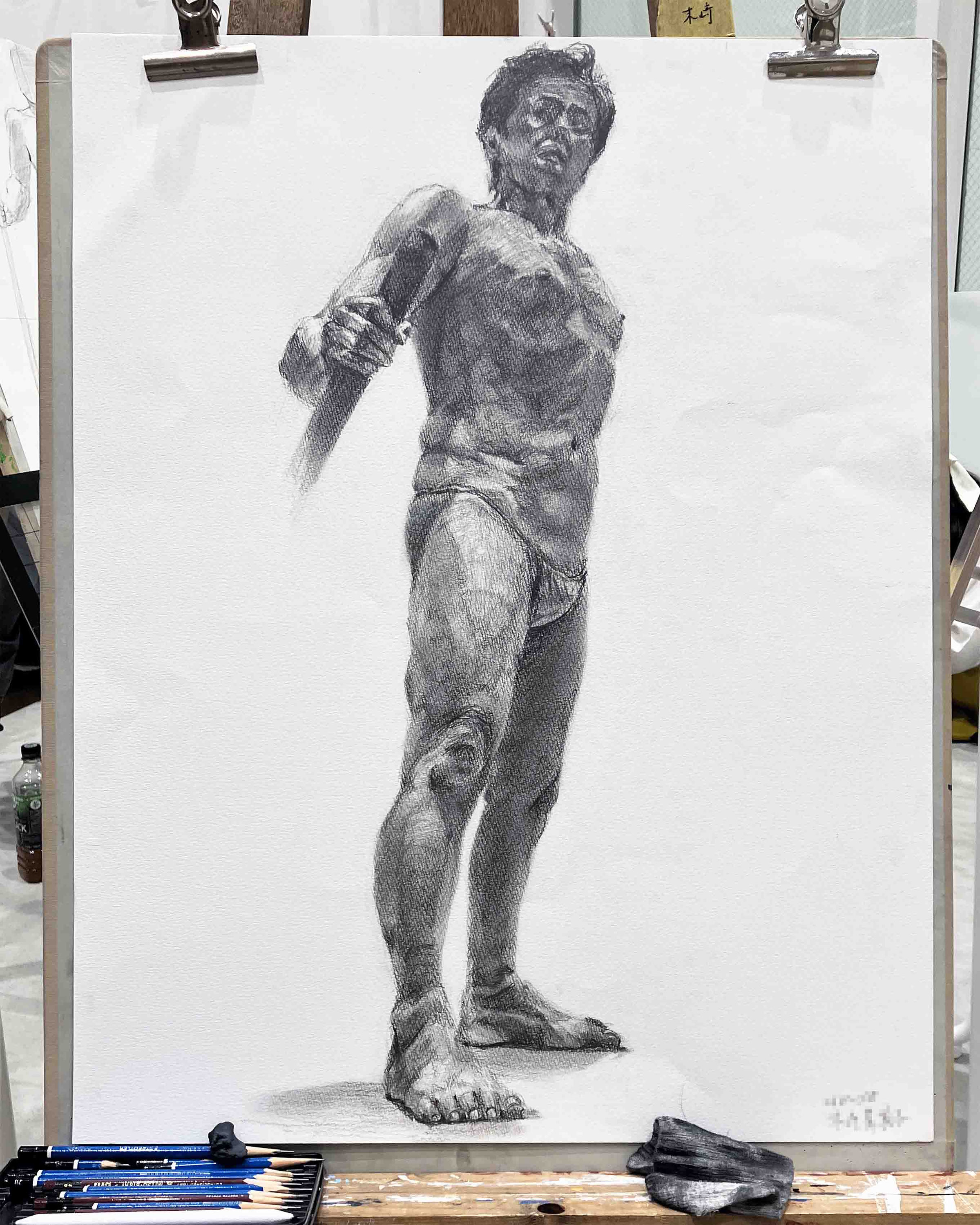 ヌード デッサンモデル 美術大学でのモデル - 美術モデル心吾