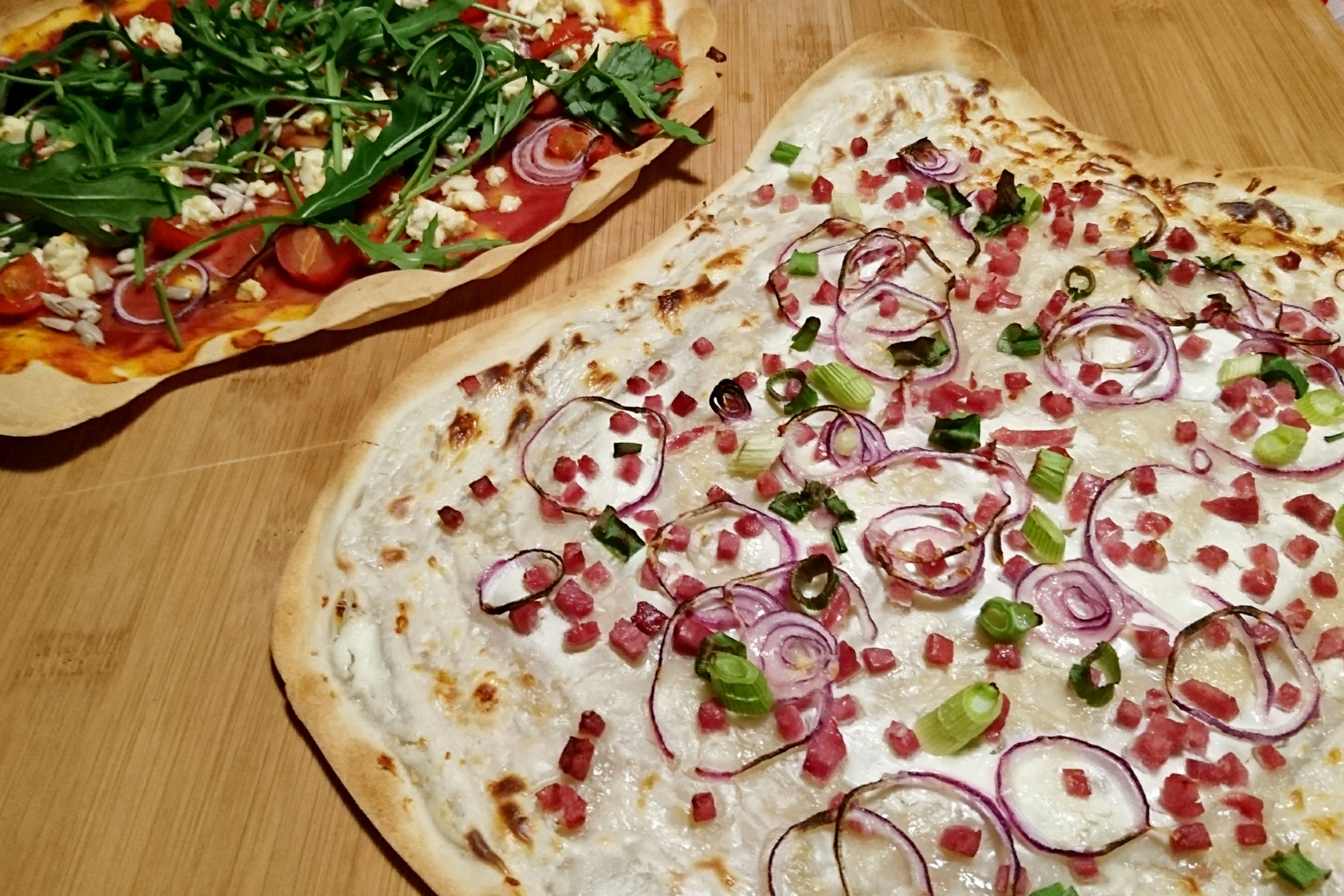 Flammkuchen Grundrezept - die stürmische Küche