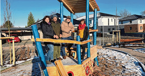 Ein neuer Spielplatz für Familien in Schenefeld - Schenefeld Mittelholstein