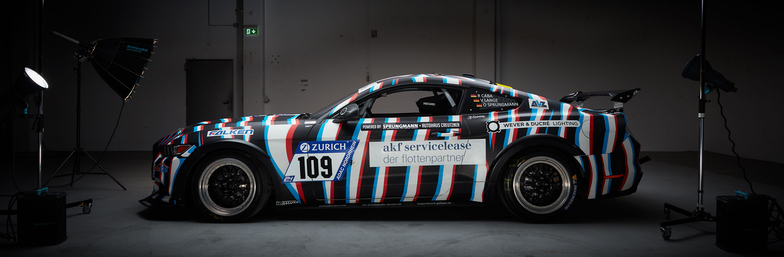 Ovr Racing Startet Mit Dem Ford Mustang Gt Bullitt Mit Der Legendaren Startnummer 109 Zum Internationalen 24h Rennen Am Nurburgring Nringinfo Real And Virtual Racing
