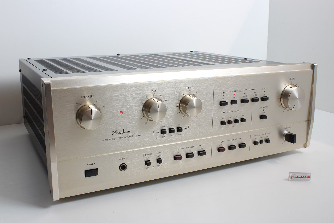 Accuphase E-301 取扱説明書とカタログ オリジナル Accuphase E-301 取扱説明書とカタログ オリジナル