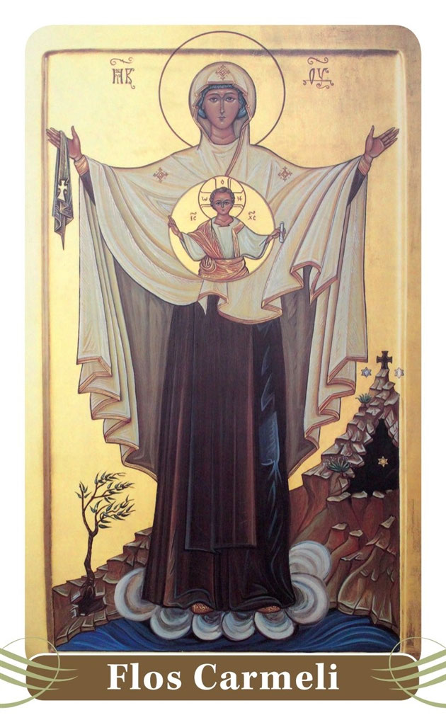 Novena Alla Vergine Del Carmelo Con Testi Dei Santi Carmelitani Carmelitani Dell Italia Centrale