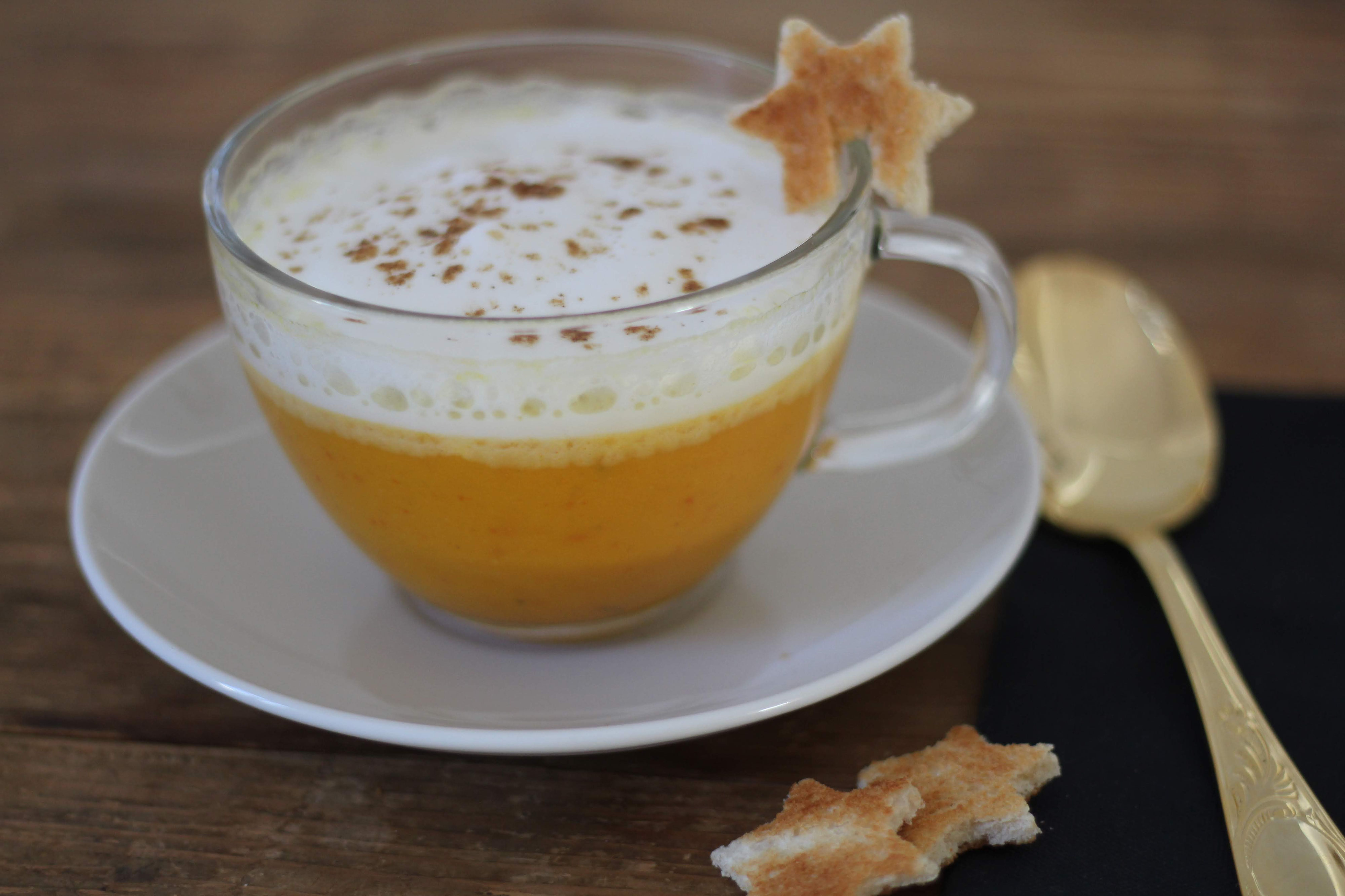 12. Türchen Kürbis Cappuccino - Rezepte, Reisen &amp; mein Senf