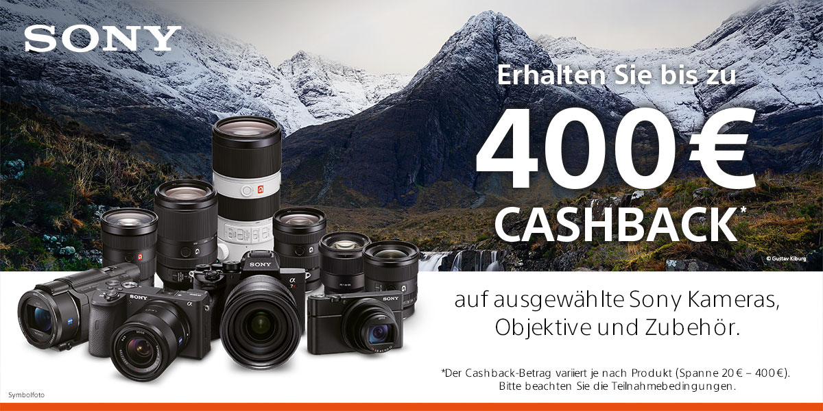 Sony Alpha Winter Cashback + Special Cashback Foto Hebenstreit