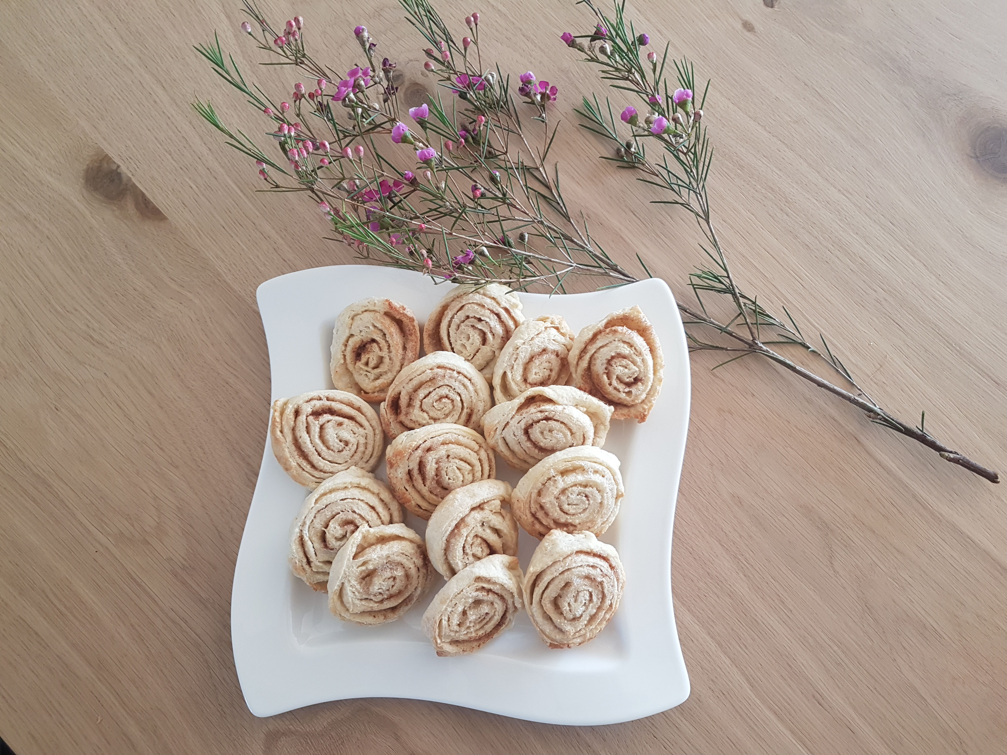 Zimtschnecken backen