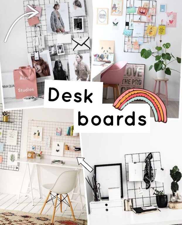 Desk boards / Wall grids Anouks creations Blog