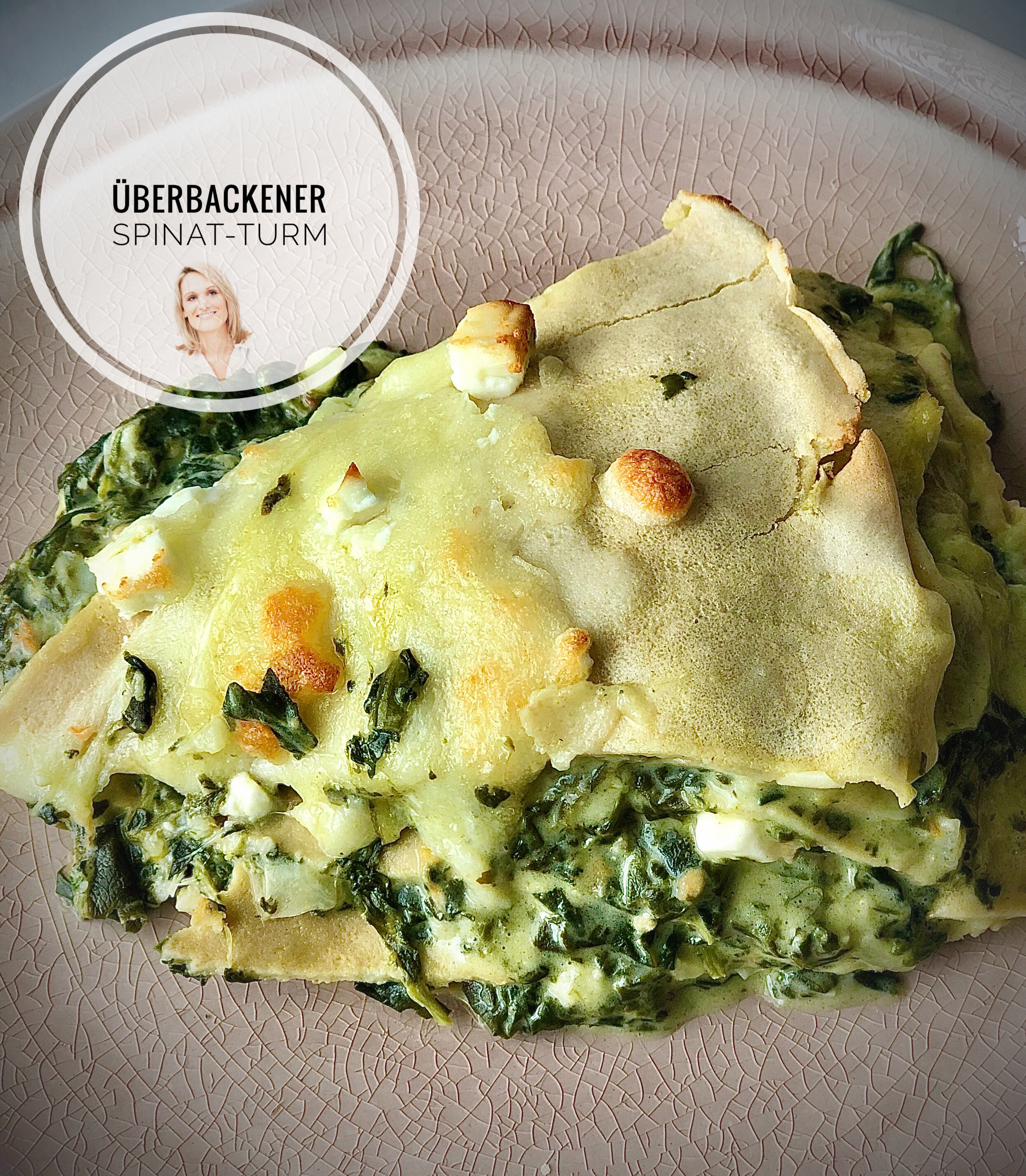 Überbackener Spinat-Turm - Ernährungsberatung, Mag. Ruth Fiedler
