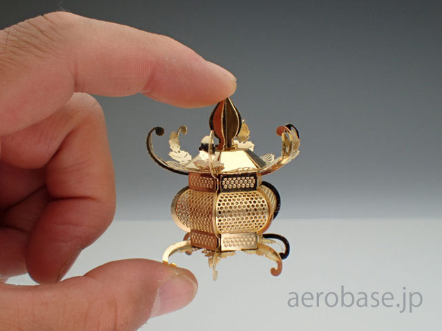 金灯籠　銅製　オリジナル製作品 金灯籠 銅製 オリジナル製作品 金灯籠 銅製 オリジナル製作品 金銅釣