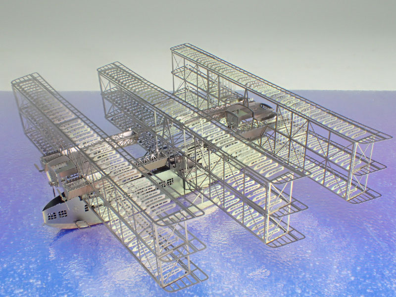 エアロベース カプローニ Ca.60 巨大遊客飛行艇 夢かなう - Model aircraft kit by Shinichi Iwami