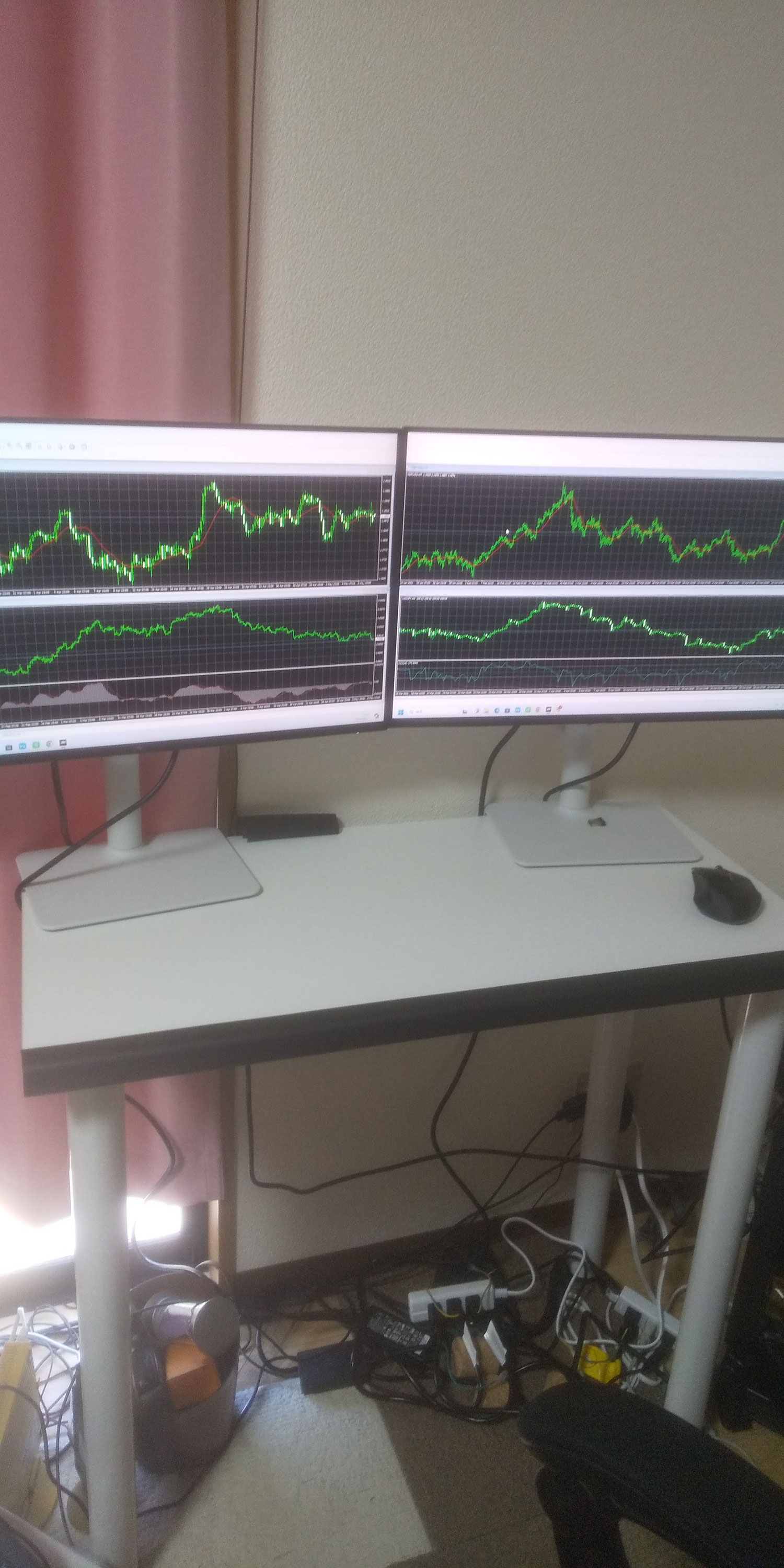 3画面 少なかれ トレーディングPCフルセット デイトレード FX 3画面 少なかれ トレーディングPCフルセット デイトレード FX