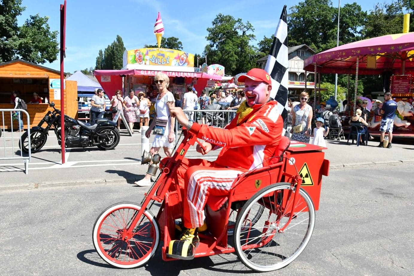 Alain Prout en course pour la Fête de l'Andelle à Forges-les-Eaux - Le ...