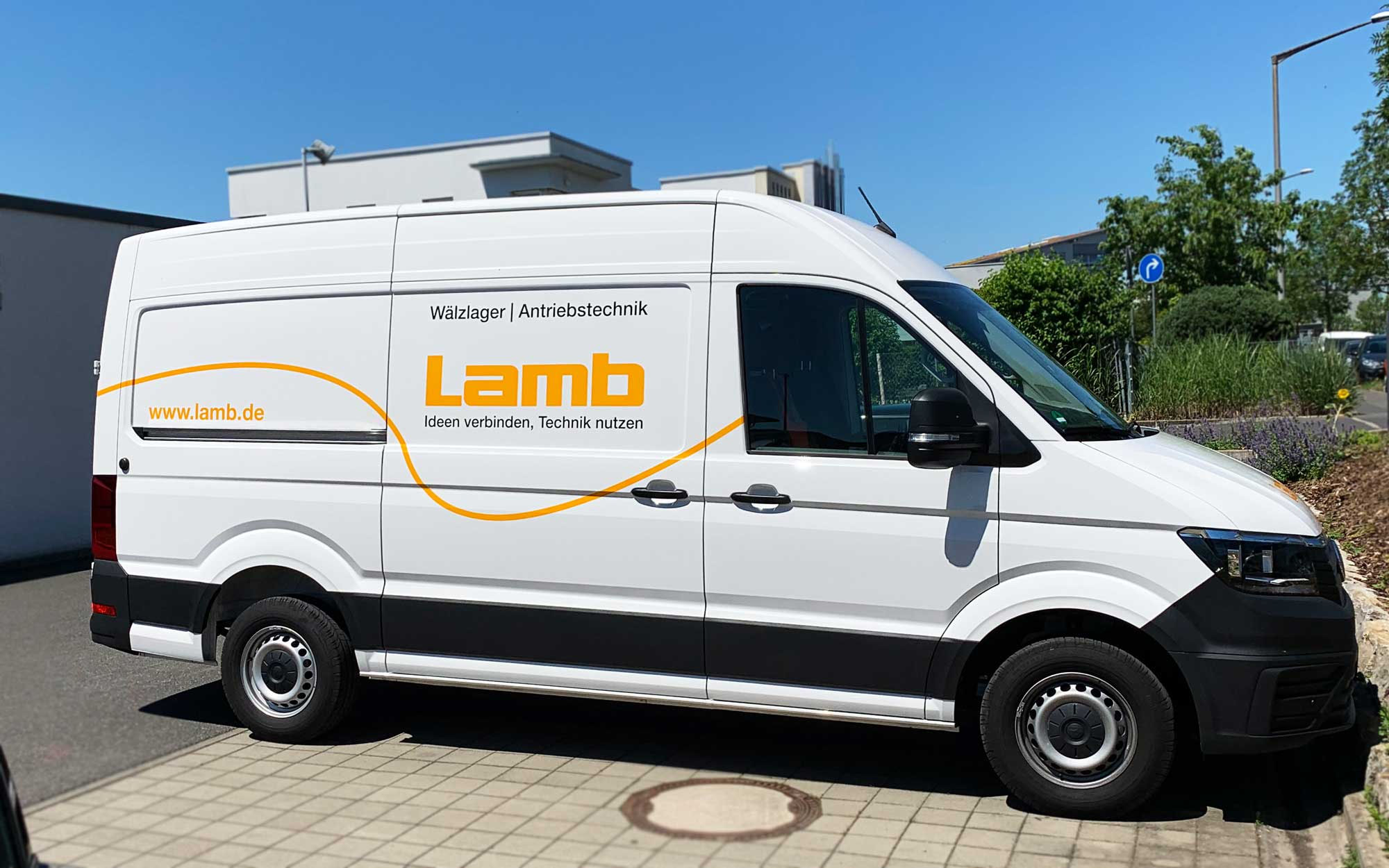 TransporterBeschriftungen für LAMB GmbH & Co. KG WÖRLE medien