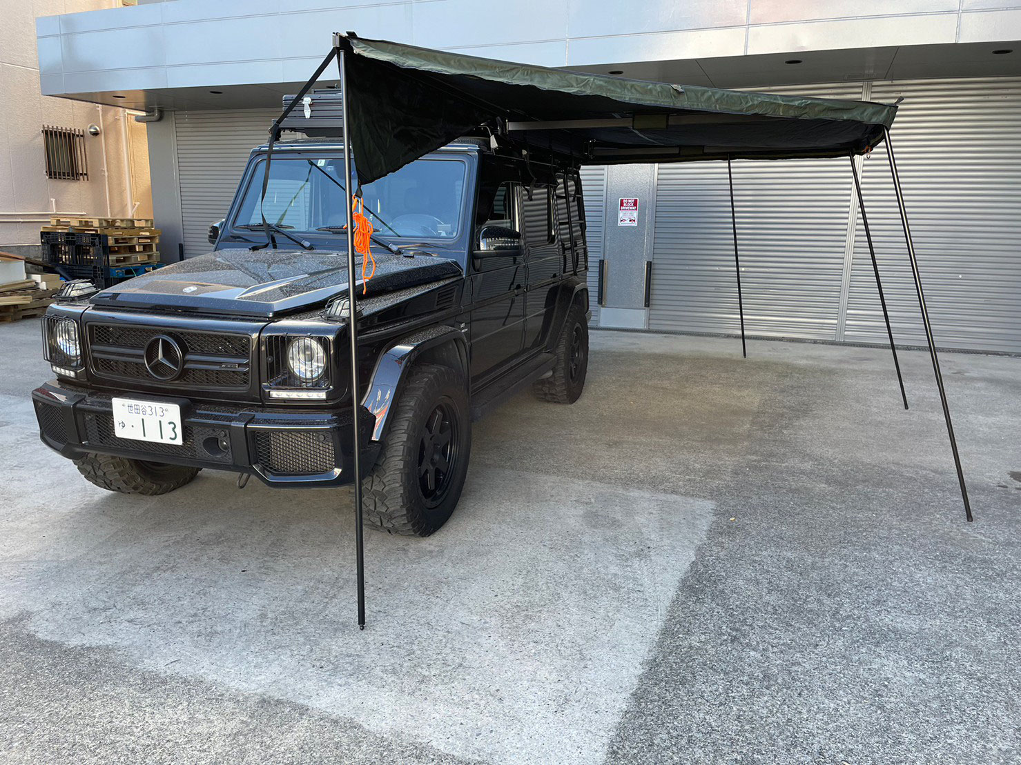 展開型サイドオーニングは「ECLIPSE270/180」or「ECLIPSE AWNING