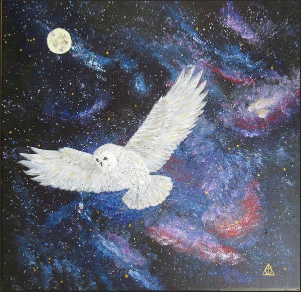 tableau peinture harry potter