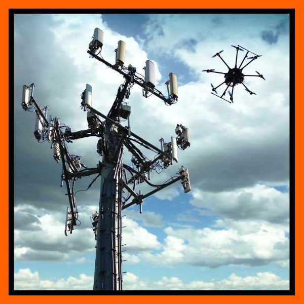 Ahorra tiempo y costos en la inspeccion de torres celulares con drones Mexico