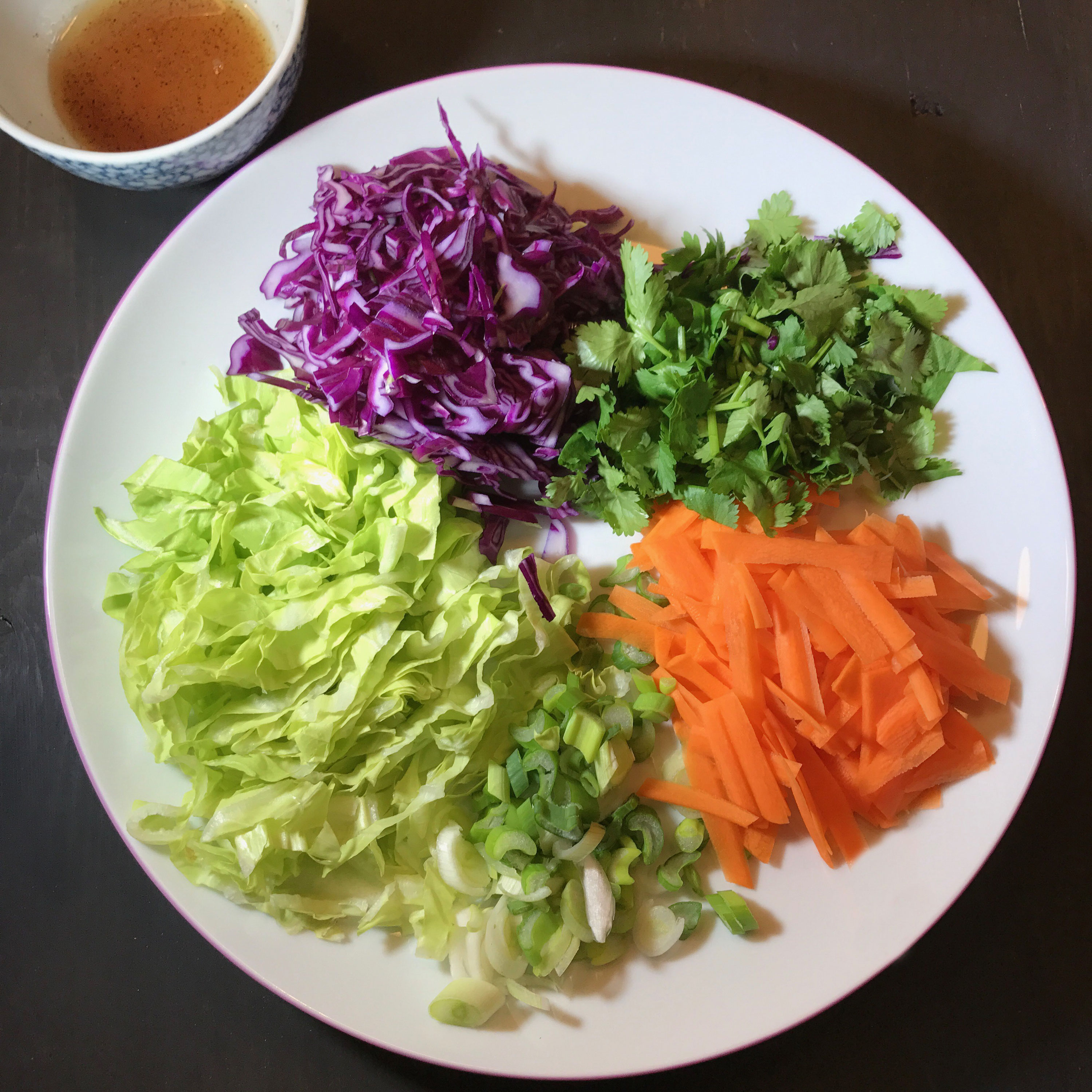 Asian Coleslawsalad - Gemischter Salat japanese Style - Rezepte rund ...