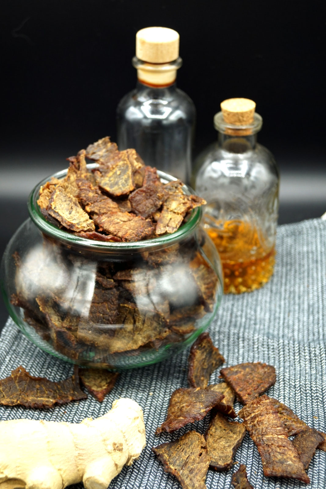 Beef Jerky mit AsiaMarinade zimtkringel about food