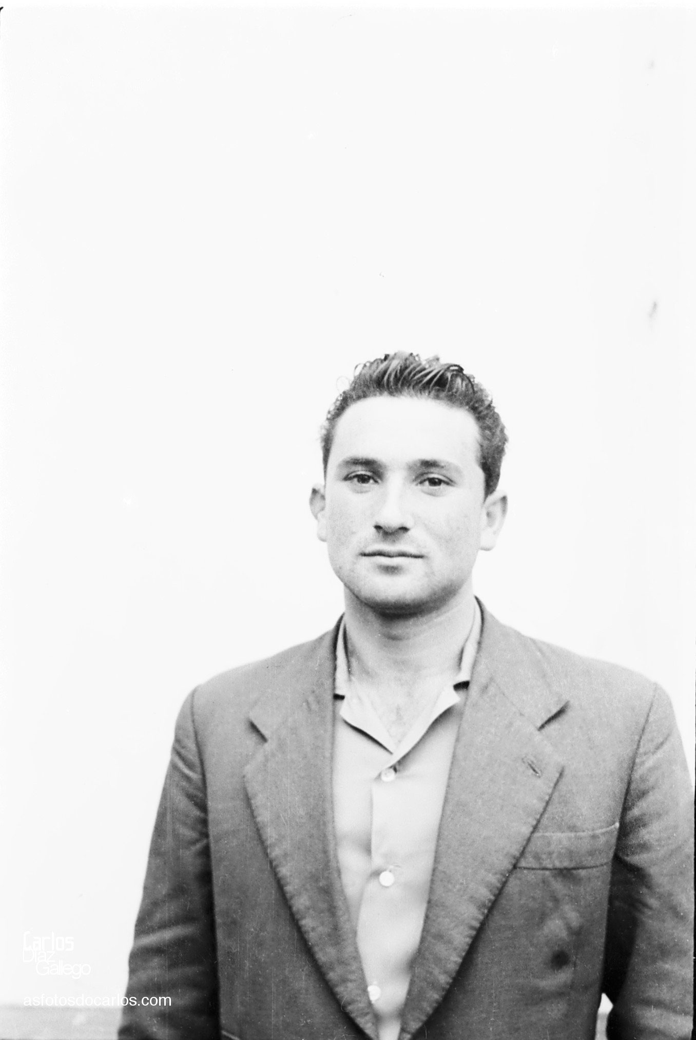 Retrato de joven As fotos do Carlos Quiroga 19581962