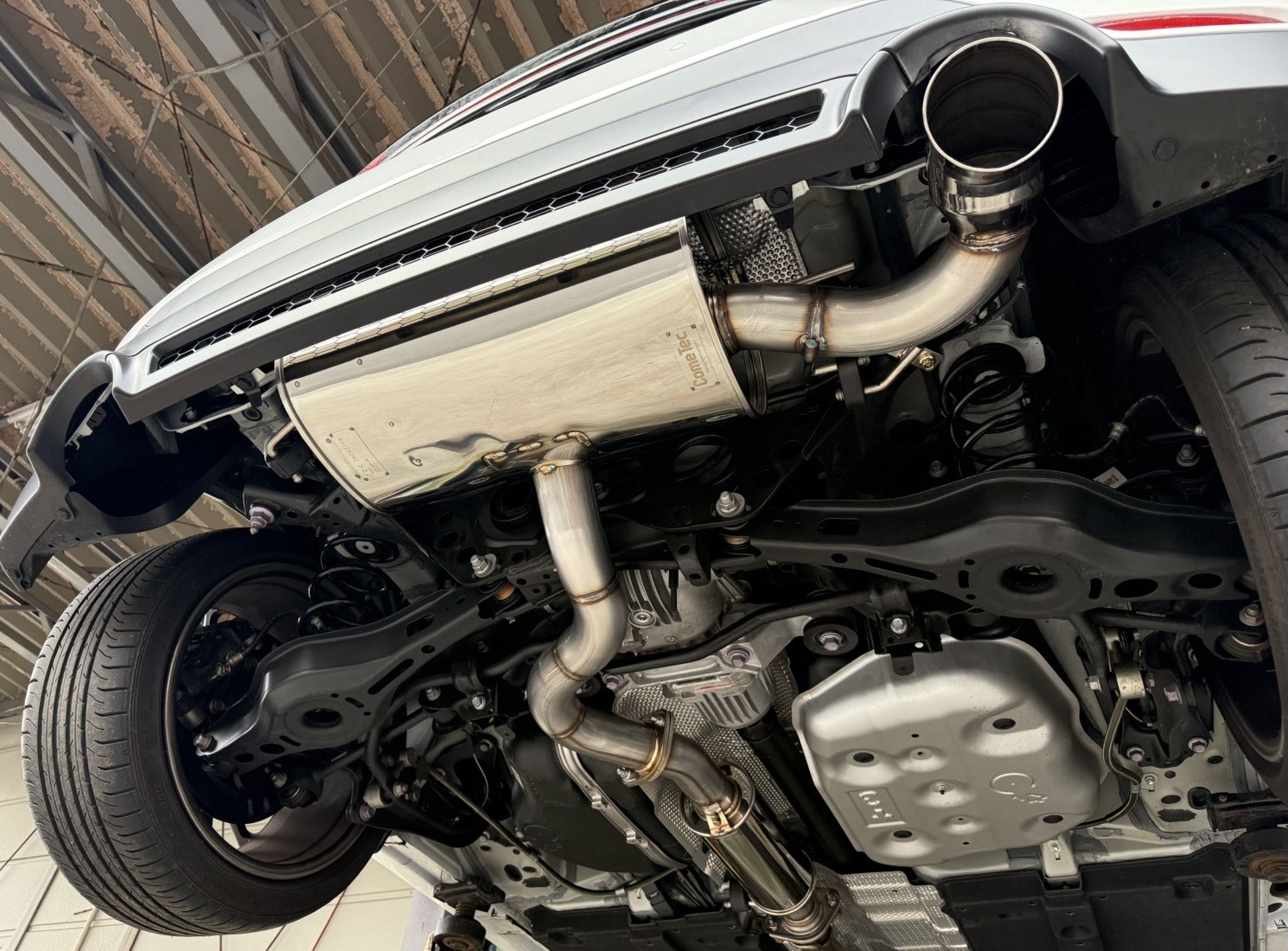 GRヤリス後期型 スポーツマフラー発売！！ - Racing development -ComeTec-