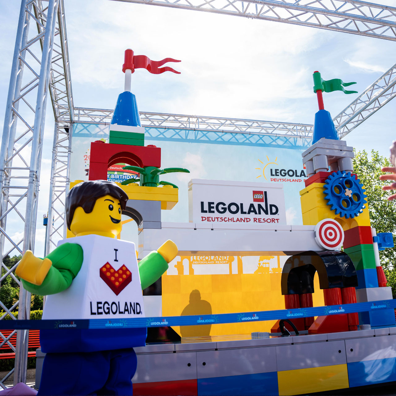 Geheimnis Gel ftet Paraden Auftakt Im LEGOLAND Freizeitpark 