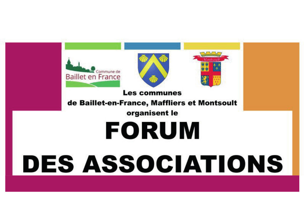 Forum des associations 2023 - Site de Baillet en France-mairie -Val d'Oise