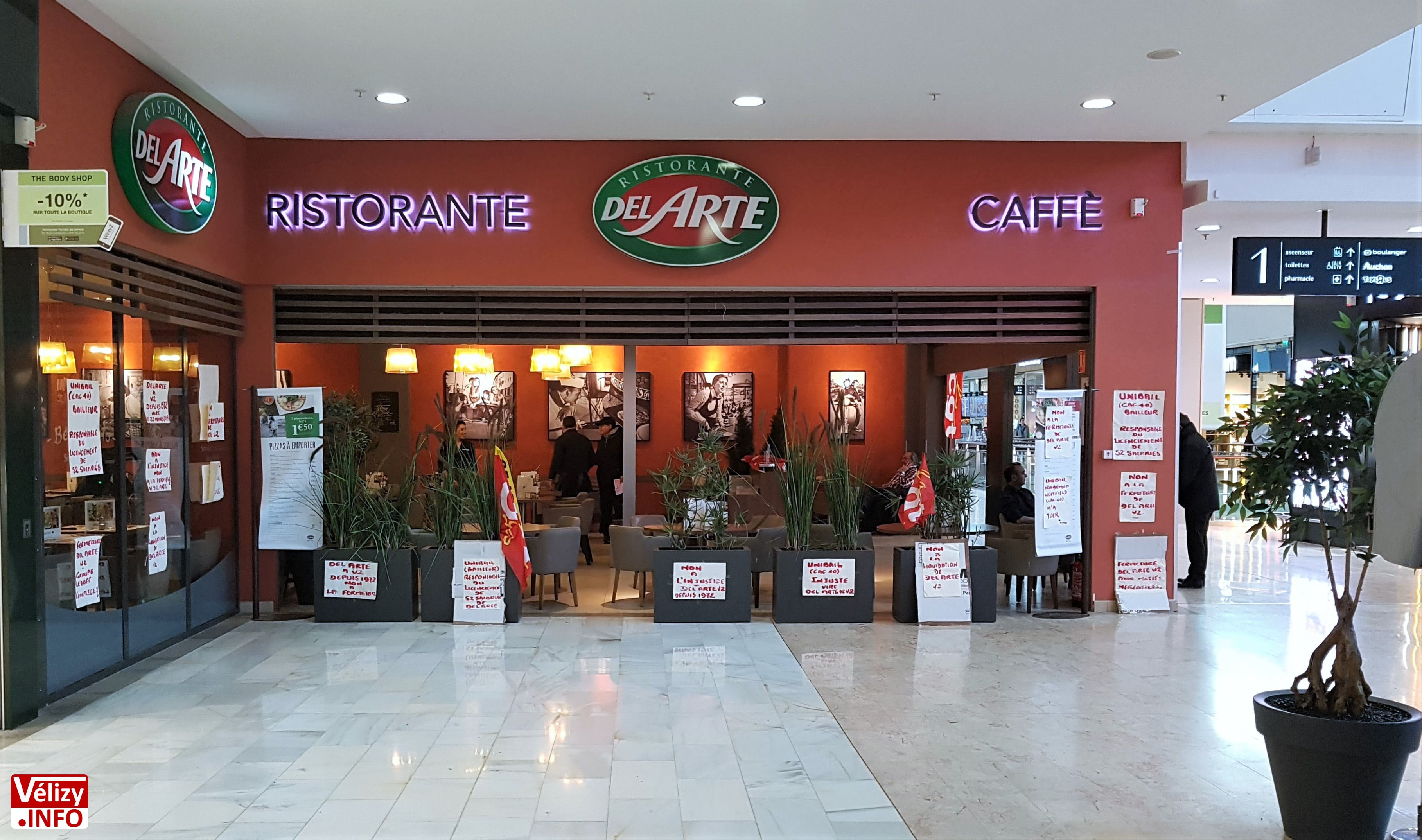 Fermeture De La Pizzeria Del Arte De Velizy 2 Velizy Info Actualites De Velizy Villacoublay