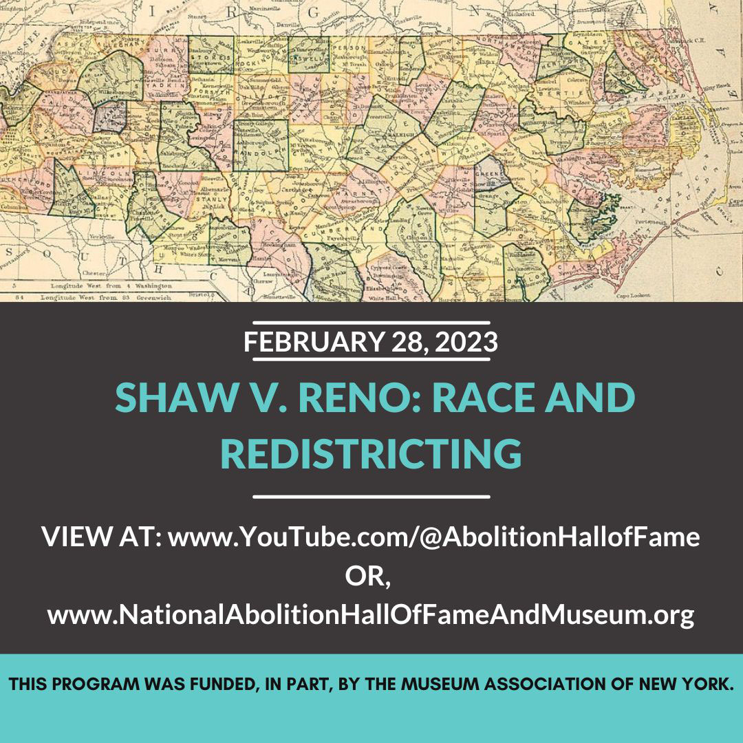 Shaw v Reno: Race and Redistricting (1993) peterborony