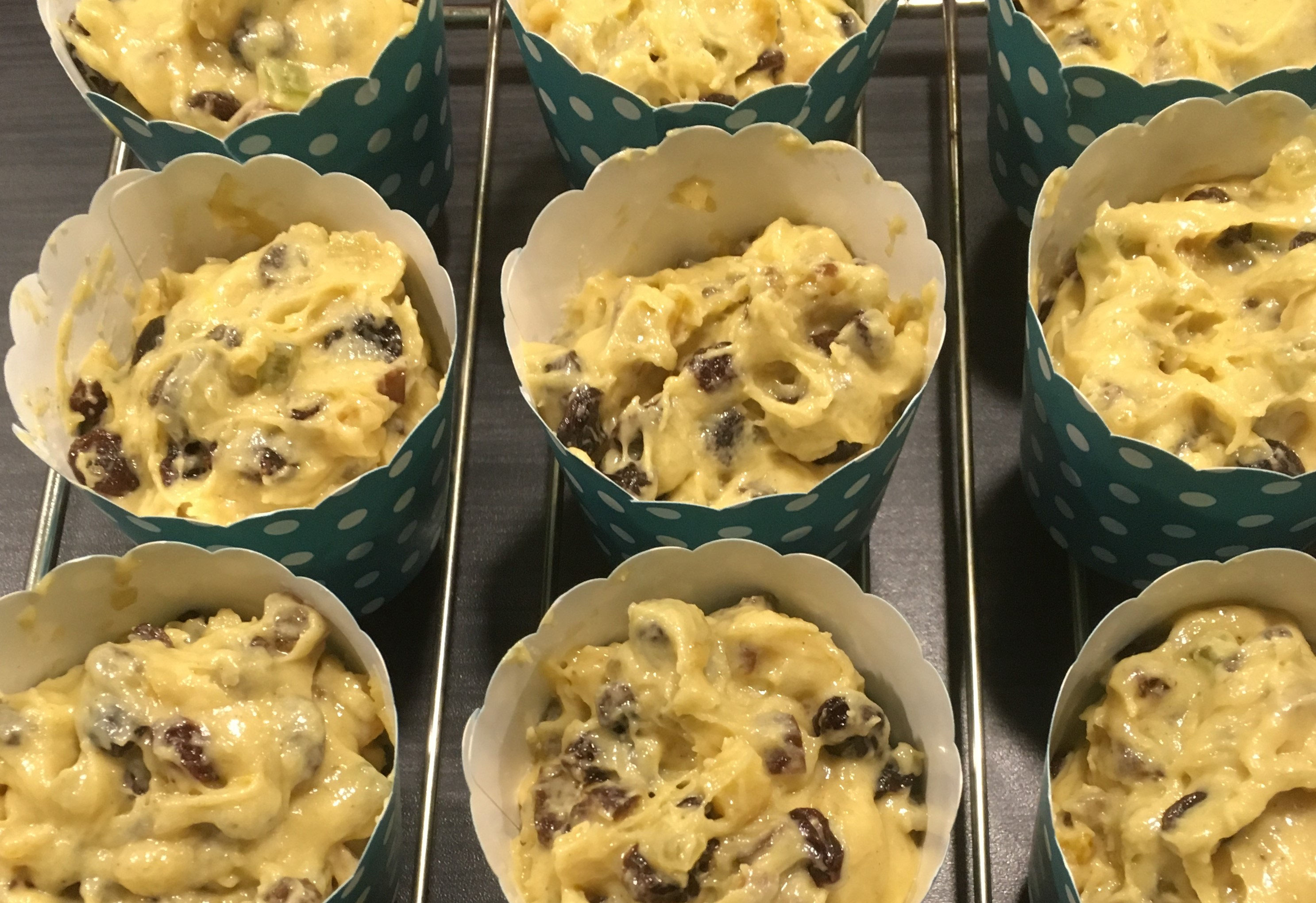 Dundee Cake muffins Tweed Delight