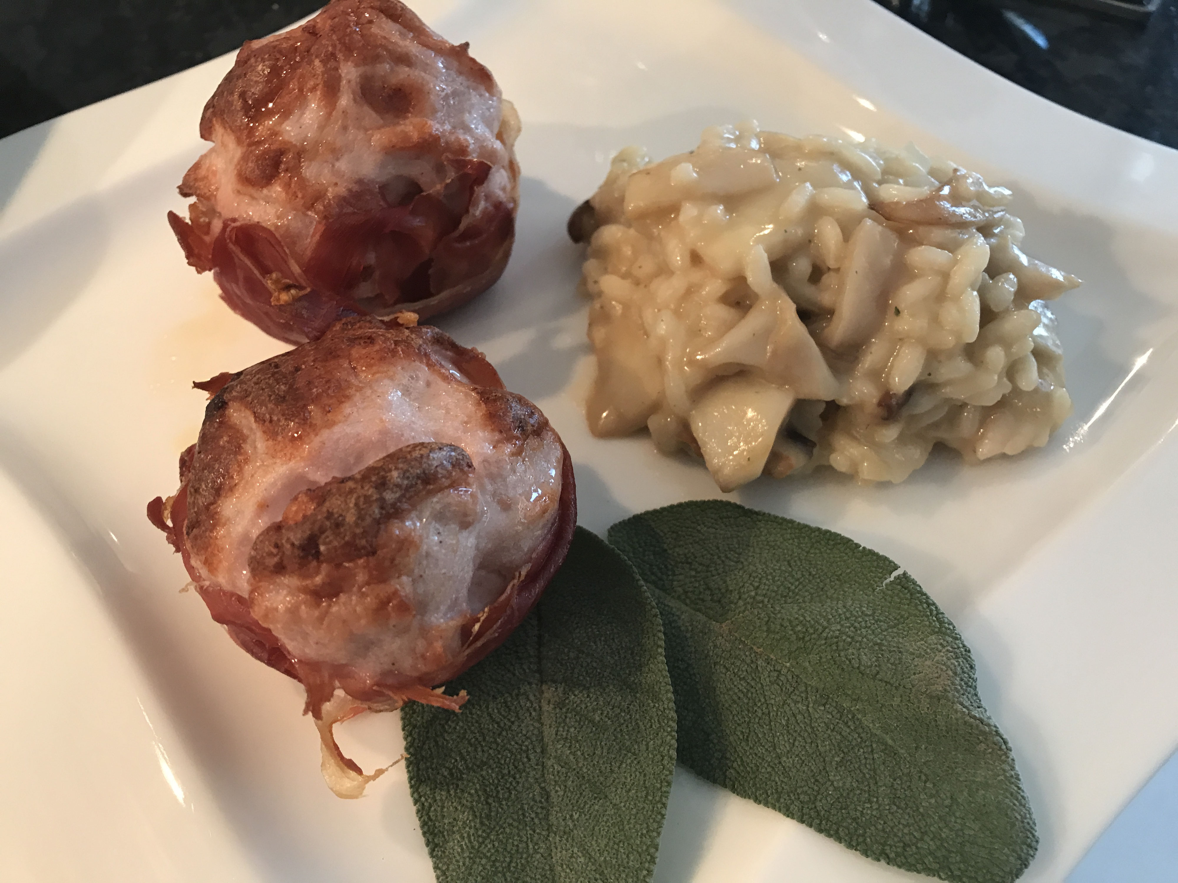 Brätmuffin &amp; Steinpilzrisotto - eatnreads Webseite!