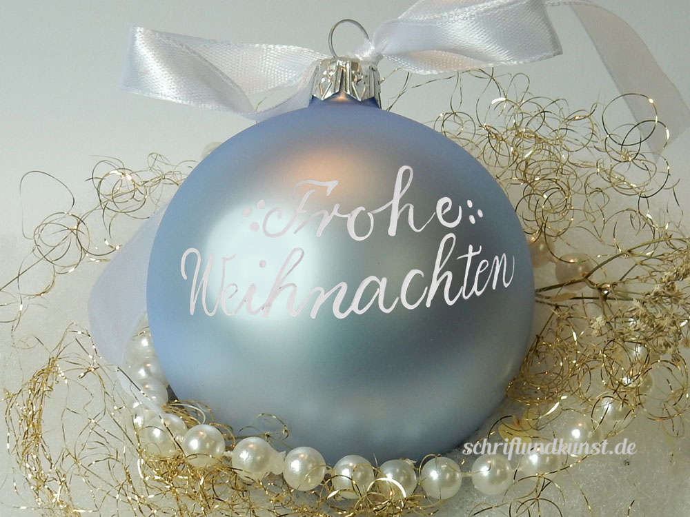 Weihnachtskugeln Mit Namen Das Schenke Ich Dem Baby Kalligraphie Lettering Handlettering