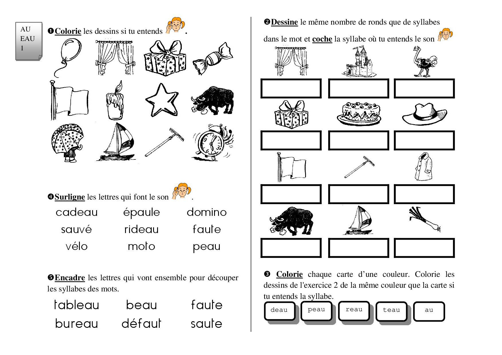 Exercice Découpage Mots Syllabes Ce1 Rezension Bauen auf Regler exercice syllabe à imprimer Auspuff der