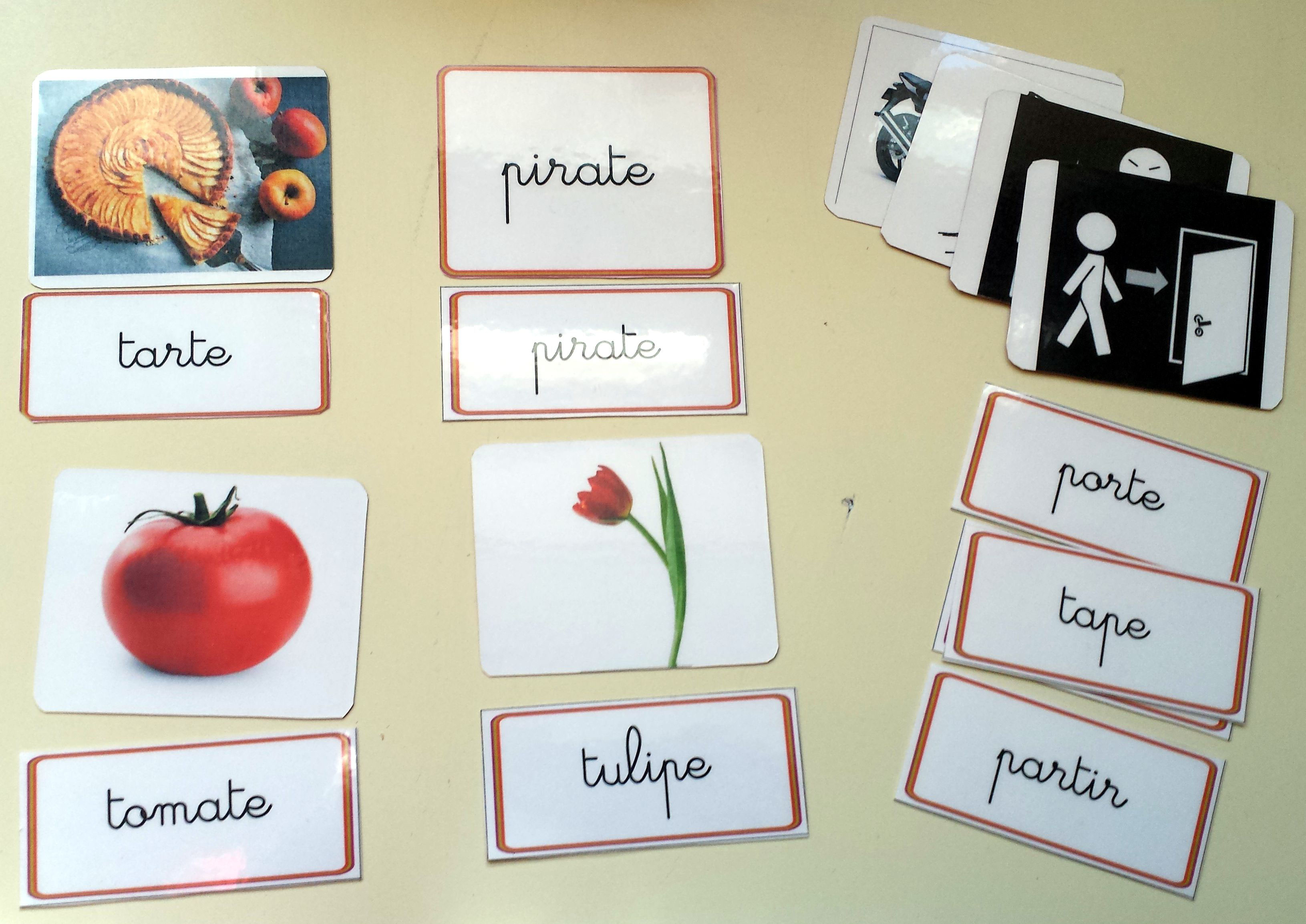 Dictees De Mots Facon Montessori Fiches De Preparations Cycle1 Cycle 2 Ulis