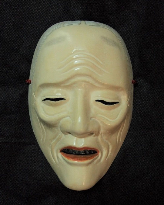 制作面【能面】姥（うば） - エスタ高の原防災委員会