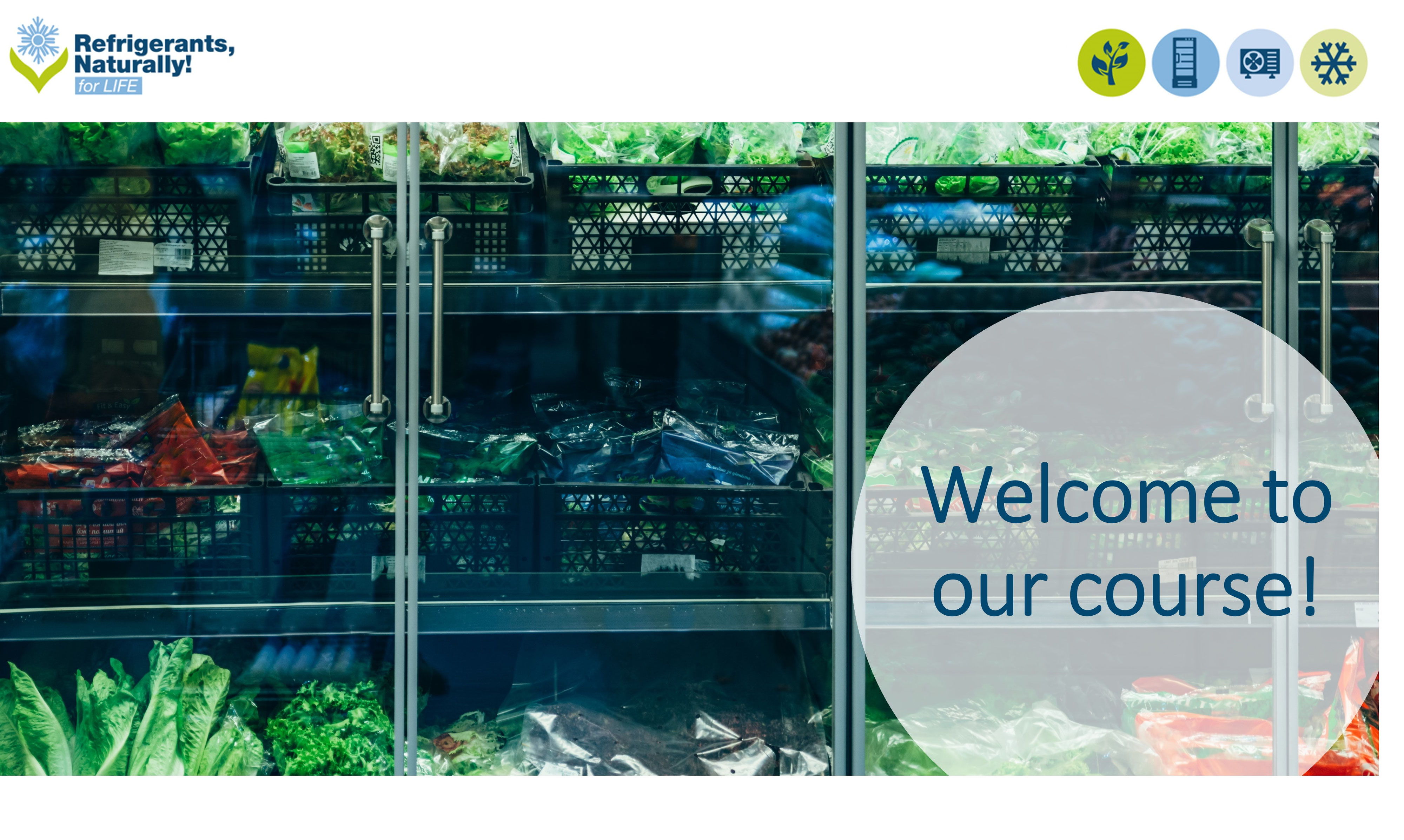 Elearning on climate friendly cooling solutions Refrigerants, Naturally!