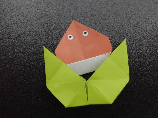 栗のおりがみ 折り紙 Origami Club おりがみ はり絵おりがみアート 栗のおりがみ 折り紙 Origami Club おりがみ はり絵おりがみアート