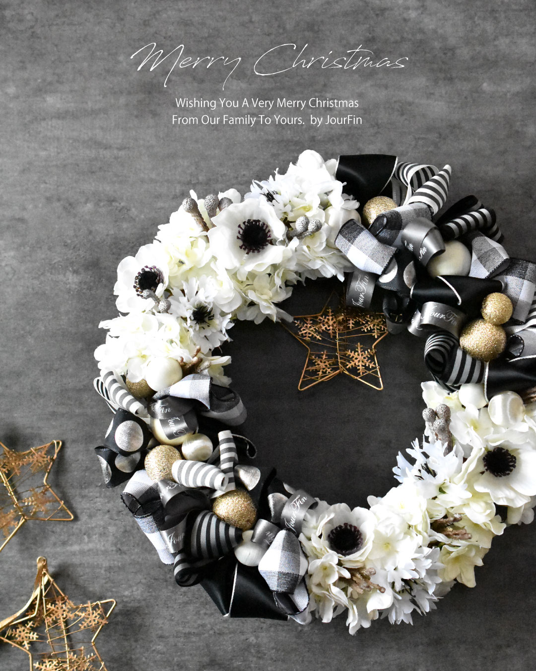 11月】 1DayLesson！クリスマスリースLesson - JourFin®公式ホームページ