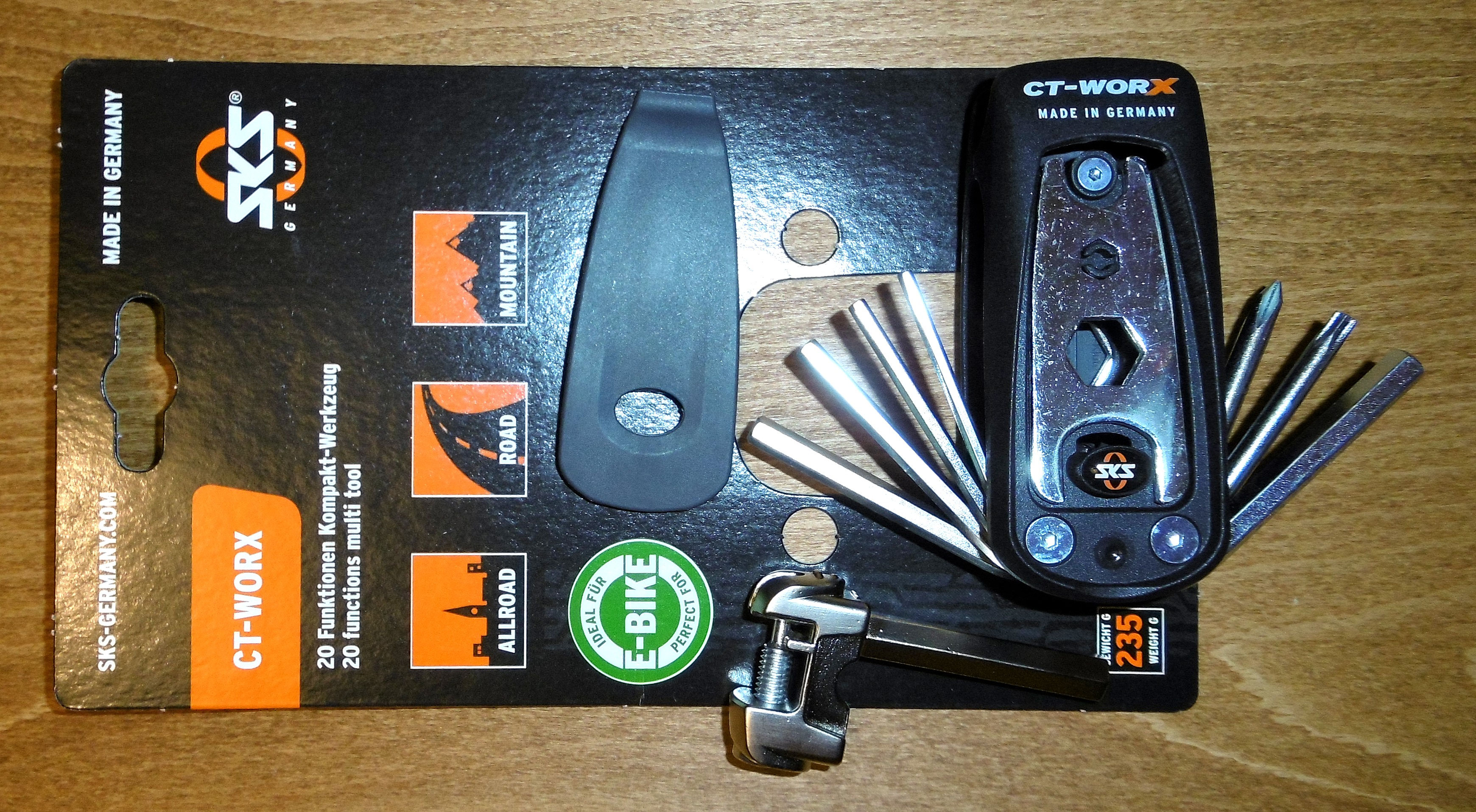 Neues KompaktWerkzeug CTWorx von SKS Der Trekkingradler