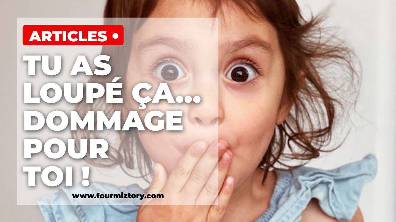 Tu as loupé ça... dommage pour toi ! L'autoédition expliquée