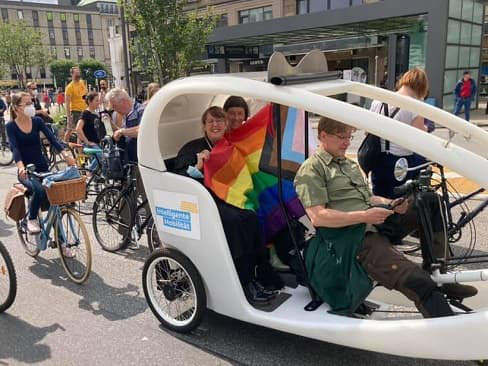CSD 2021 - Hamburg by Rickshaw