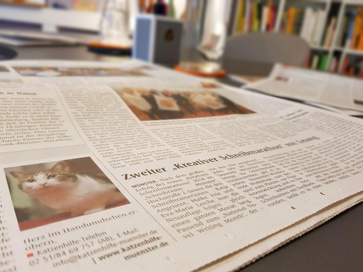 Schreibmarathon 2019 Tolle Zwischenbilanz Autorin Journalistin Und 