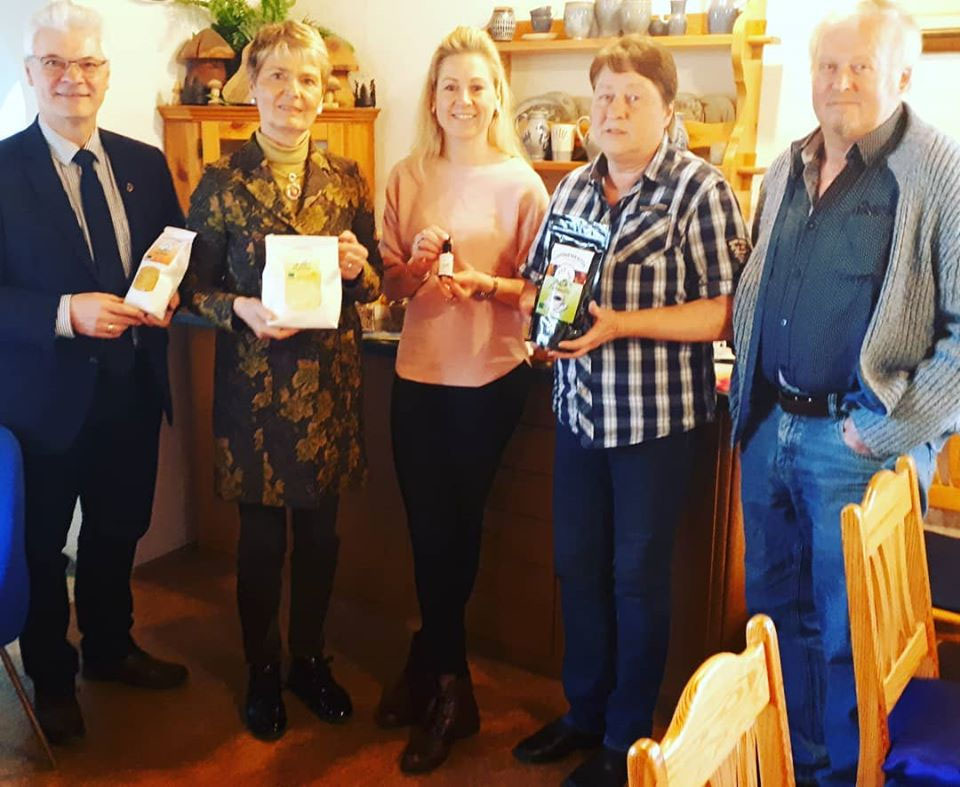 Besuch von Staatssekretärin Frau Friedlinde GurrHirsch MdL