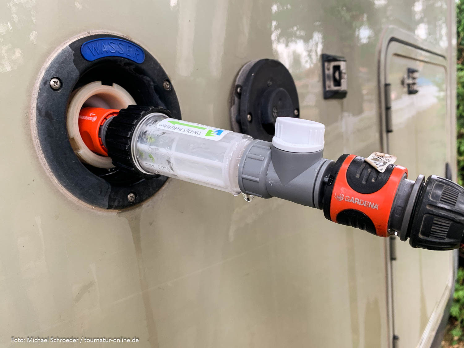Befüllfilter für das Wassertanken - Der Blog für naturbegeisterte  Wohnmobilfahrer