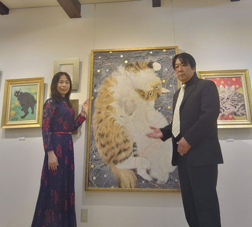 石井礼子「木の力－空へ」、希少な額装用画集より、新品高級額装付 image.jpg