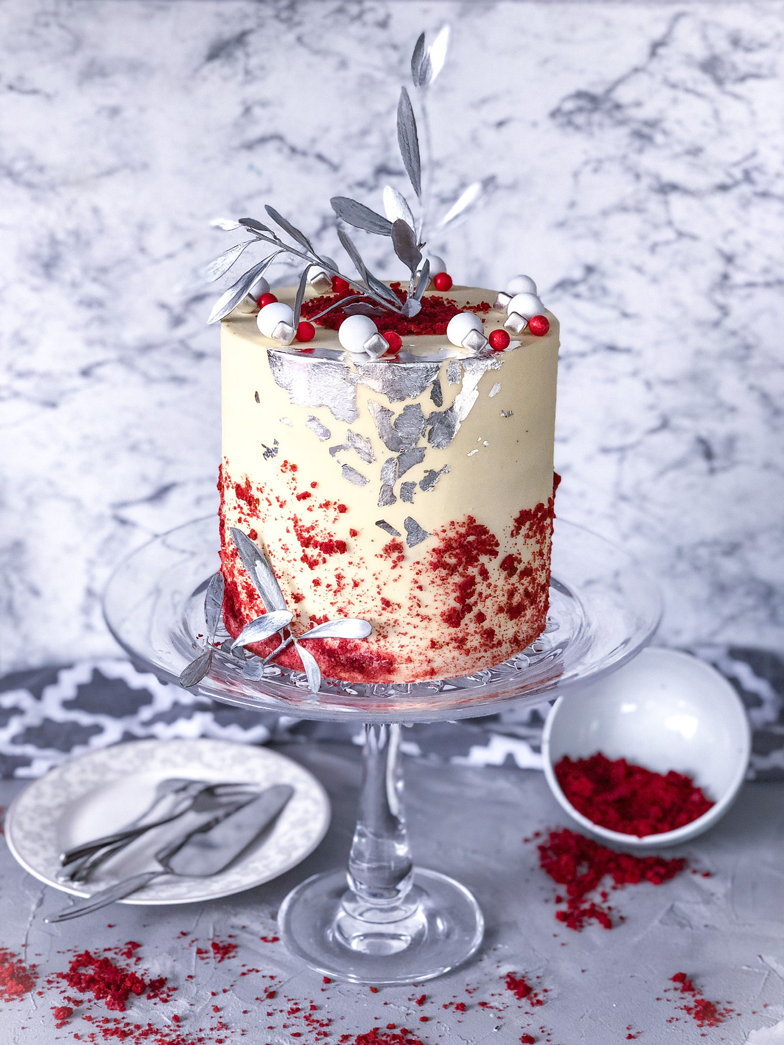 Red Velvet Cake Roter Samtkuchen Miller S Bakerina