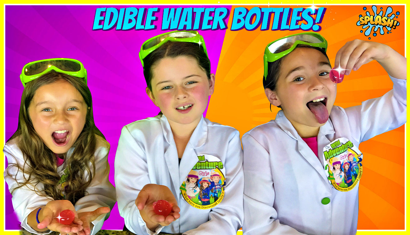 How To Make Water Bottles You Can Eat The Wild Adventure Girls