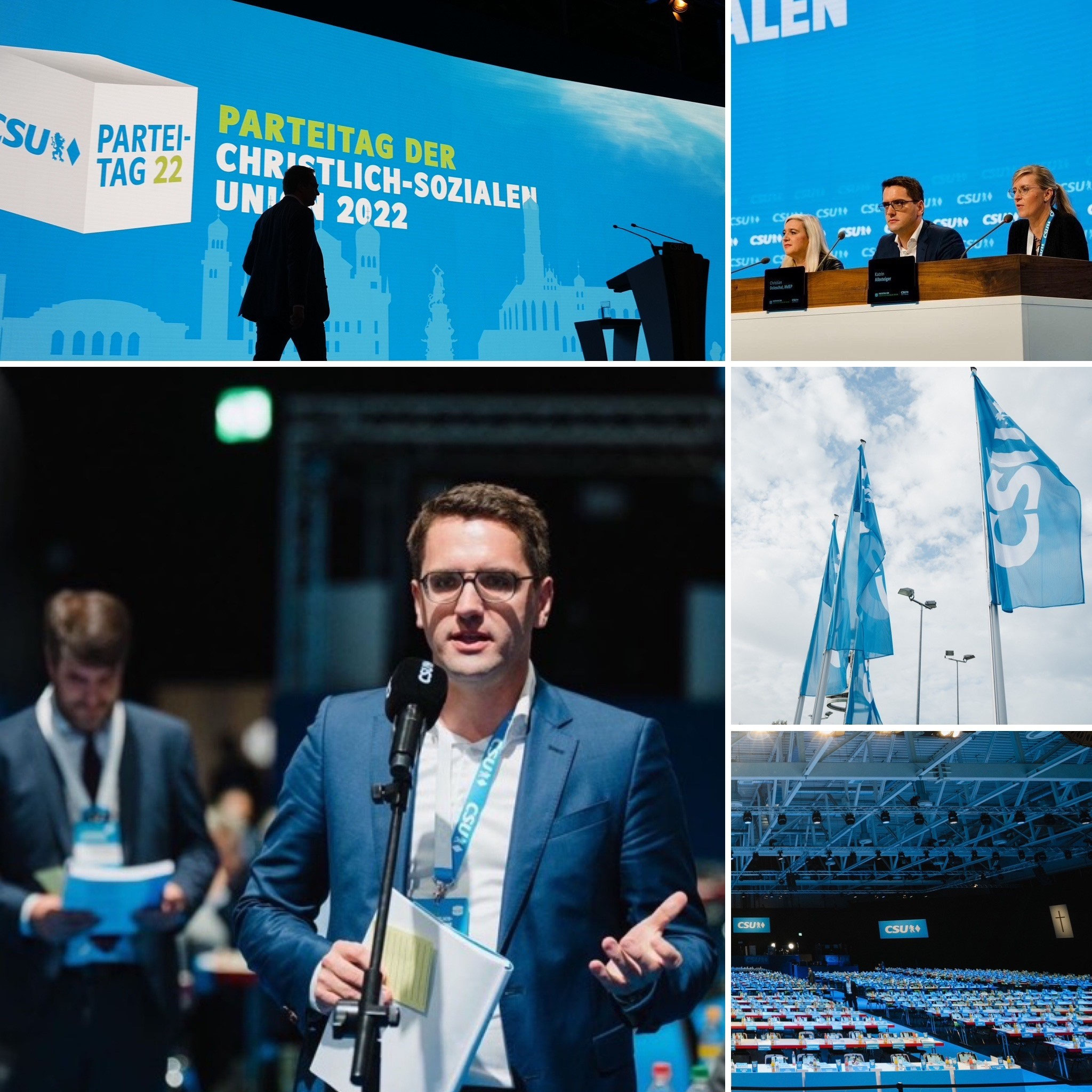Inhaltlicher Motor auf dem CSU-Parteitag in Augsburg mit über 60 JU ...