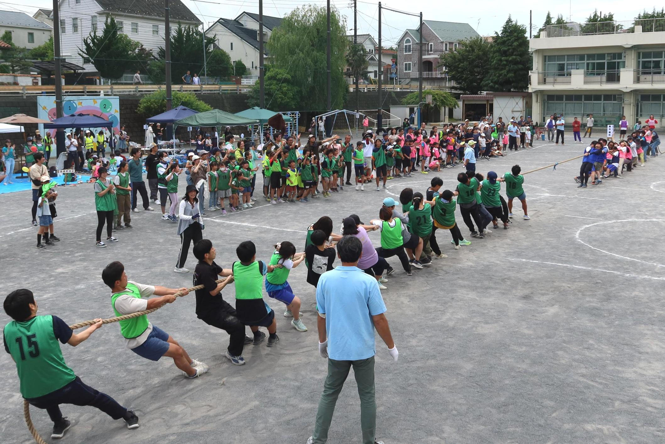 5年ぶりの大運動会-子どもから