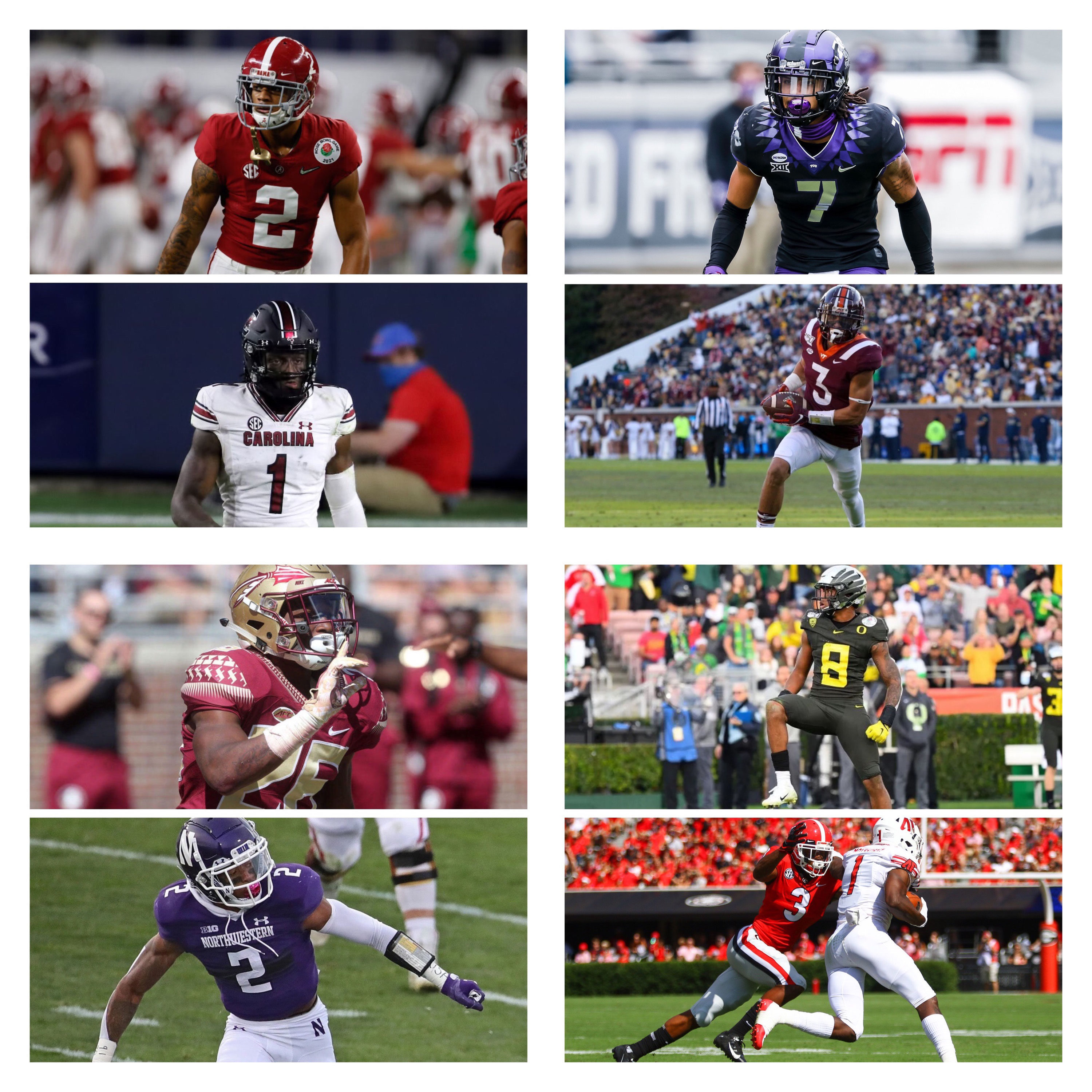 "Draft-SZN": Top-8 Defensive Backs 2021 (Position Ranking) - ussportdeutsch