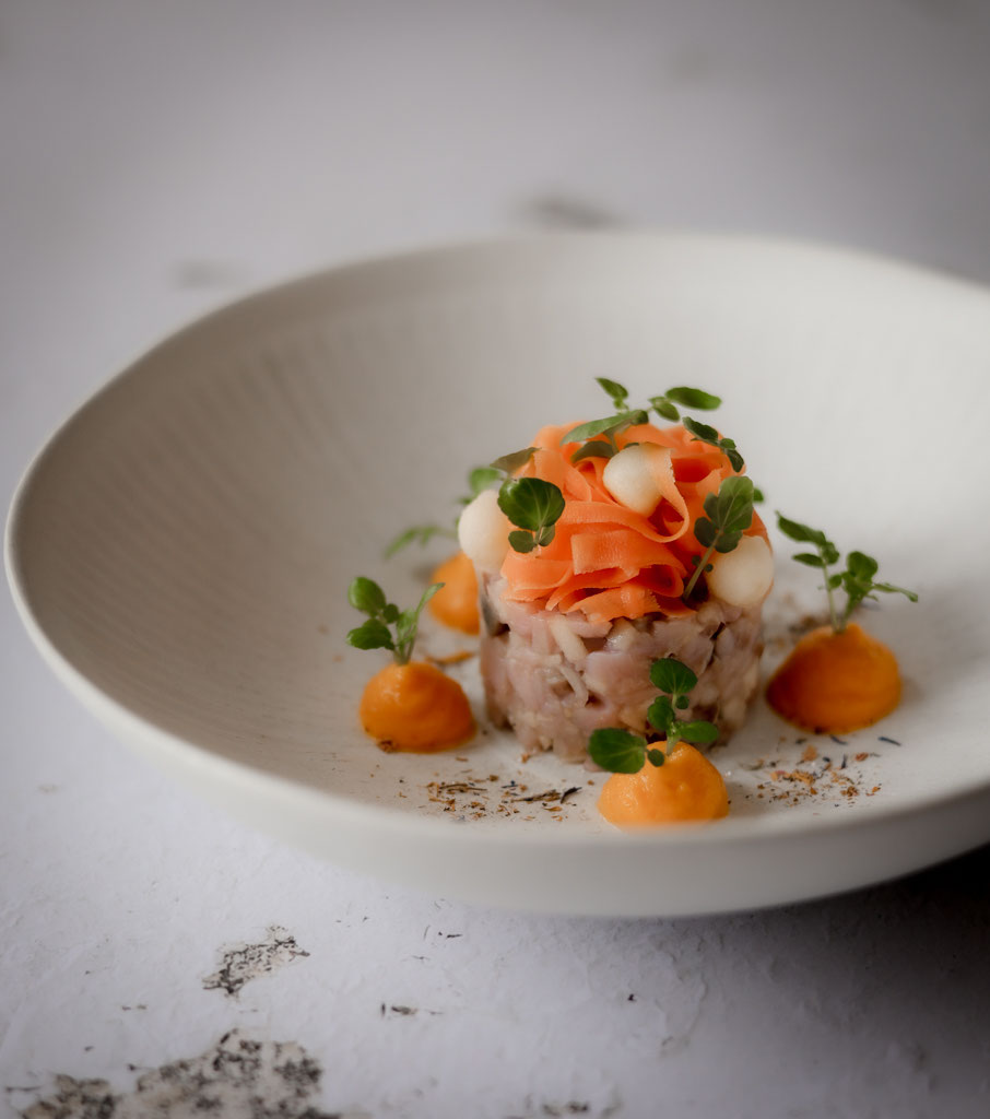 Matjes-Tatar mit Apfel &amp; Karotte - Bertls-Kitchen!