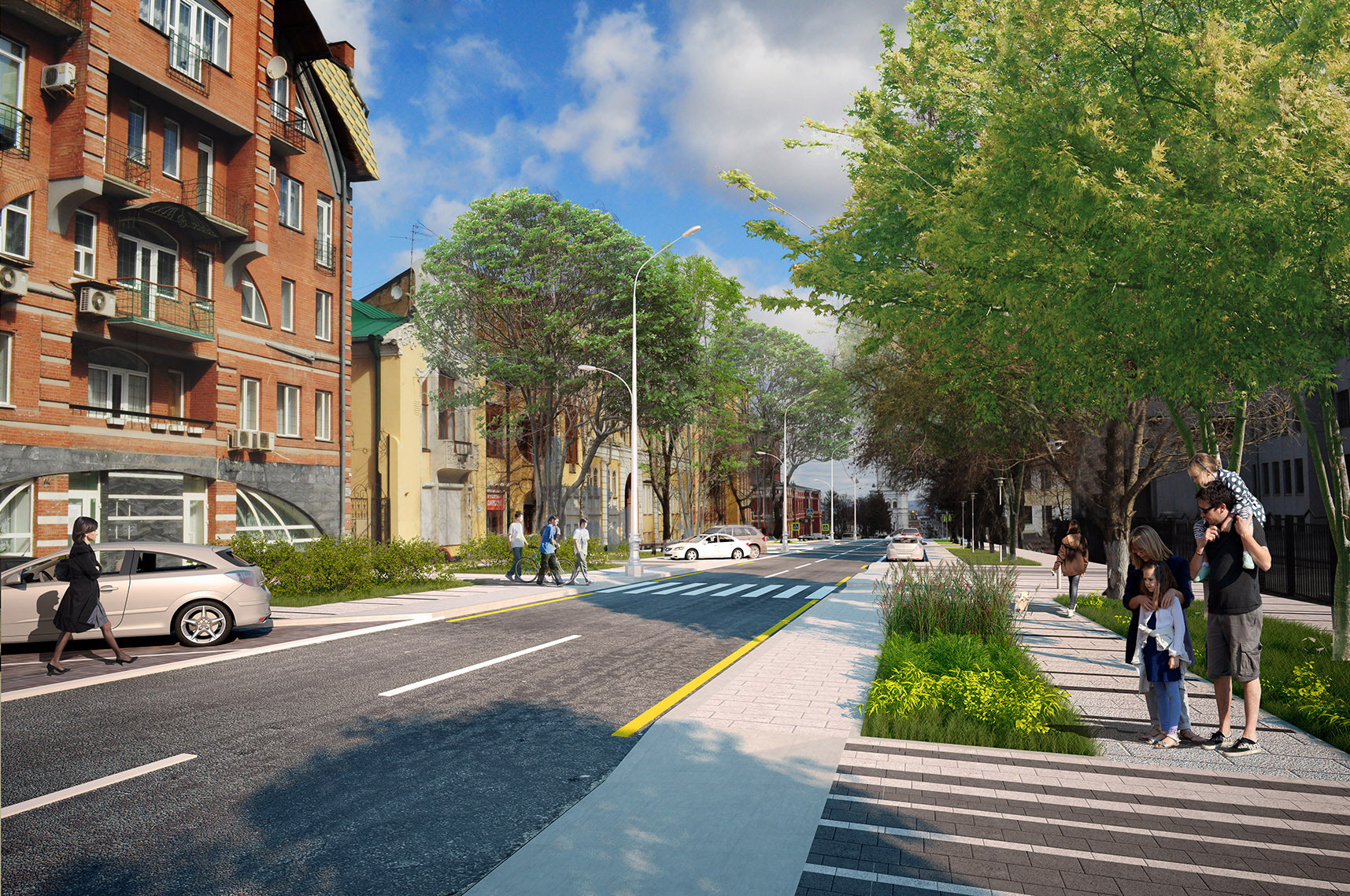 как выглядели 1 улицы